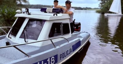 Policjanci z posterunku wodnego rozpoczęli służbę
